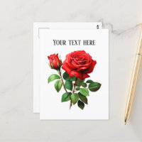Eleganter Florist oder Gartenbauer-Rote Rose