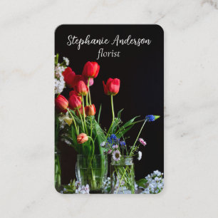 Eleganter Florist Visitenkarte