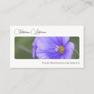 Eleganter floristischer Blume Blossom Kalligraphie Visitenkarte