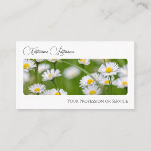 Eleganter floristischer Blume Blossom Kalligraphie Visitenkarte