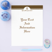 Eleganter Flyer (Einzeln)