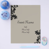 Eleganter Flyer (Einzeln)