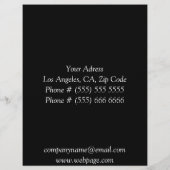 Eleganter Flyer (Hinten)