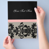 Eleganter Flyer (Hand)