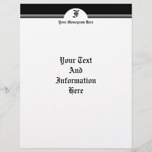 Eleganter Flyer (Vorne)