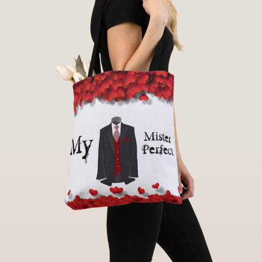 Eleganter formaler Anzug glamouröse Herzen Tasche (Von Nahem)