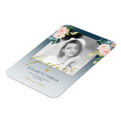 Eleganter Foto-Abschluss mit Goldschrift Magnet (Linke Seite)