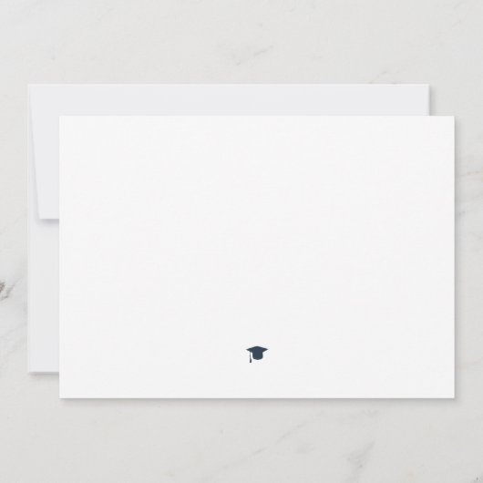 Eleganter Foto Collage Blumenkohl Abschluss Ankündigung (Rückseite)