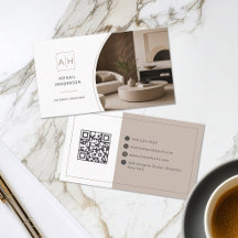Eleganter Foto-QR-Code-Interior-Designer
