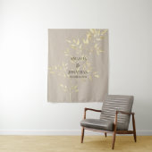 Eleganter Foto-Stand Wandteppich (Beispiel)