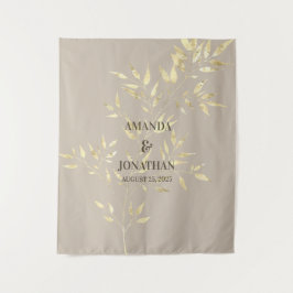 Eleganter Foto-Stand Wandteppich