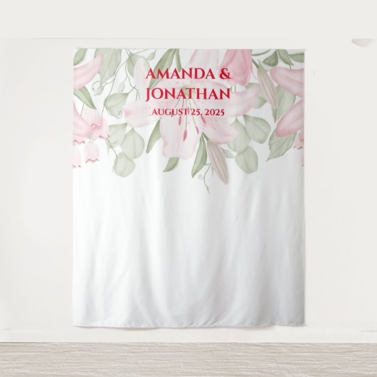 Eleganter Foto-Stand Wandteppich (Vorderseite)