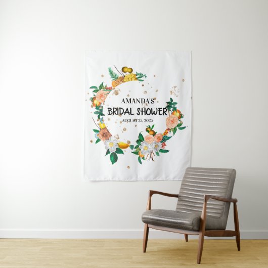 Eleganter Foto-Stand Wandteppich (Beispiel)