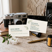 Eleganter Fotograf Visitenkarte