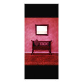 Eleganter Foyer-Sofa-Seat-Spiegel-Innenarchitektur Werbekarte (Hinten)