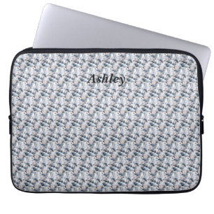 Eleganter Fractal-Diamant-Laptop Laptopschutzhülle