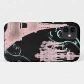 eleganter, französischer Pariseiffturm Case-Mate iPhone Hülle (Rückseite (Horizontal))