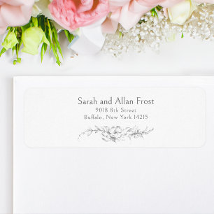 Eleganter französischer Rokoko Floral