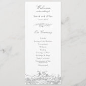 Eleganter französischer Rokoko Floral Programm (Vorderseite)