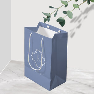 Eleganter französischer Stil Hochzeit Vielen Dank, Mittlere Geschenktüte