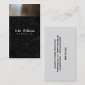 Eleganter freelance Professioneller cerciopelo Visitenkarte (Vorne/Hinten)