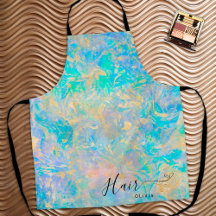 Eleganter Friseur Opal Stone Friseurname