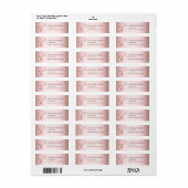 Eleganter Friseursalon der modernen Rose (Vorne)