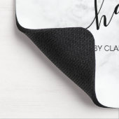 Eleganter Friseursalon der modernen Rose Mousepad (Ecke)