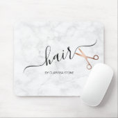 Eleganter Friseursalon der modernen Rose Mousepad (Mit Mouse)