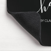 Eleganter Friseursalon der modernen Rose Mousepad (Ecke)