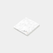 Eleganter Friseursalon der modernen Rose Post-it Klebezettel (angewinkelt)