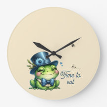 Eleganter Frosch - Zeit zum Essen