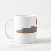 🦊Eleganter Fuchs-Keramikbecher Kaffeetasse (Links)