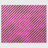 Eleganter Fuchsienurlaub Geschenkpapier (Flach)