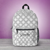 Eleganter funkelnd Glitzer Bedruckter Rucksack