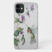 Eleganter Garten Hummingbird Case-Mate iPhone Hülle (Rückseite)