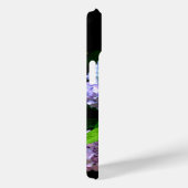 Eleganter Garten Hydrangea Rosa lila Blüte Case-Mate iPhone Hülle (Rückseite / Rechts)