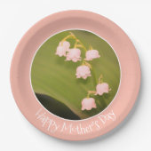 Eleganter Garten Pappteller (Vorderseite)