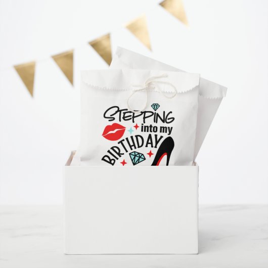 Eleganter Geburtstag Geschenktütchen (Party)