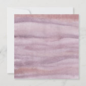 Eleganter Geburtstagsfeier Blumenbeete 90. Glitzer Einladung (Rückseite)