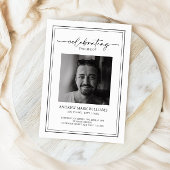 Eleganter Gedenkorb Programm