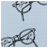 ELEGANTER GEEK CHIC ROUND GLASSES PATTER STOFF (Nahaufnahme)