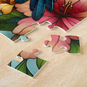 Eleganter, gefestigter Glaseffekt von Hummingbird Puzzle (Seite)
