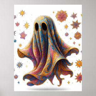 "Eleganter Geist Mauer Kunst - Luxus Halloween Gei Poster