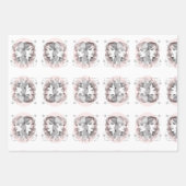 Eleganter Gemini-Stil Geschenkpapier Set (Vorderseite 2)