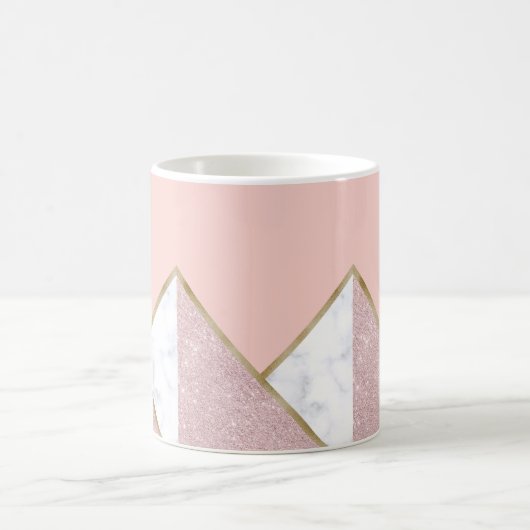 Eleganter geometrischer kaffeetasse (Mittel)