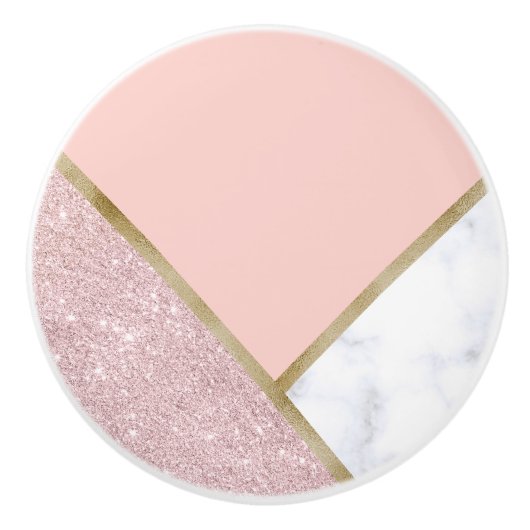 Eleganter geometrischer keramikknauf (Vorderseite)