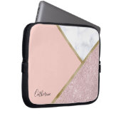 Eleganter geometrischer laptopschutzhülle (Vorne Rechts)