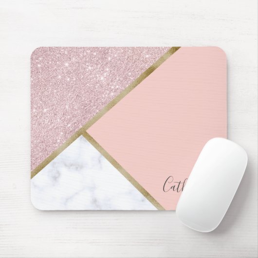 Eleganter geometrischer mousepad (Mit Mouse)