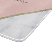 Eleganter geometrischer schneidebrett (Ecke)